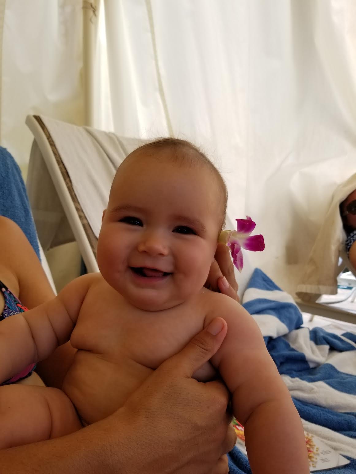Smiling baby
